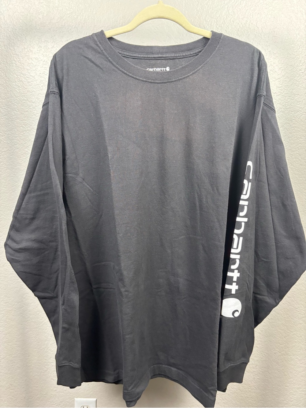 Carhartt Long Sleeve Heavyweight Tee - Black